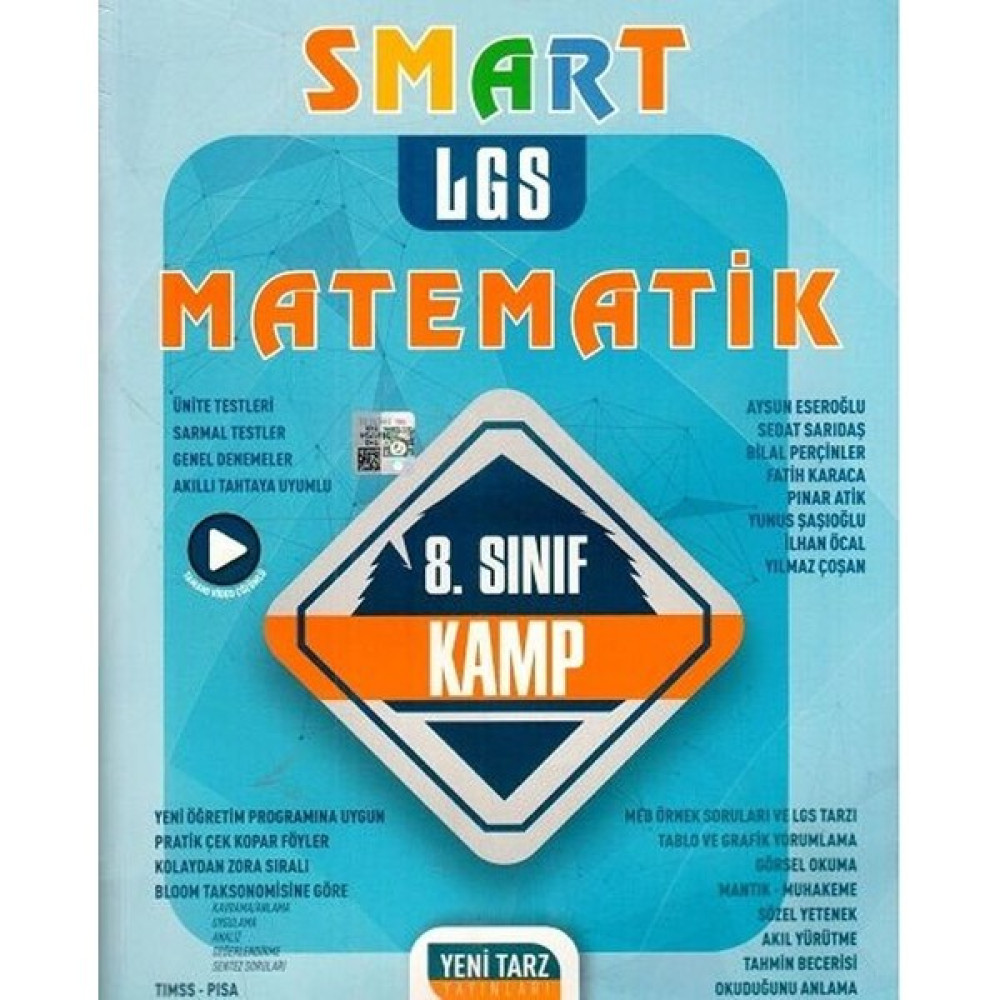 Yeni Tarz Yayınları 8. Sınıf LGS Matematik Smart Kamp Kaynak Kitapları Fiyatı