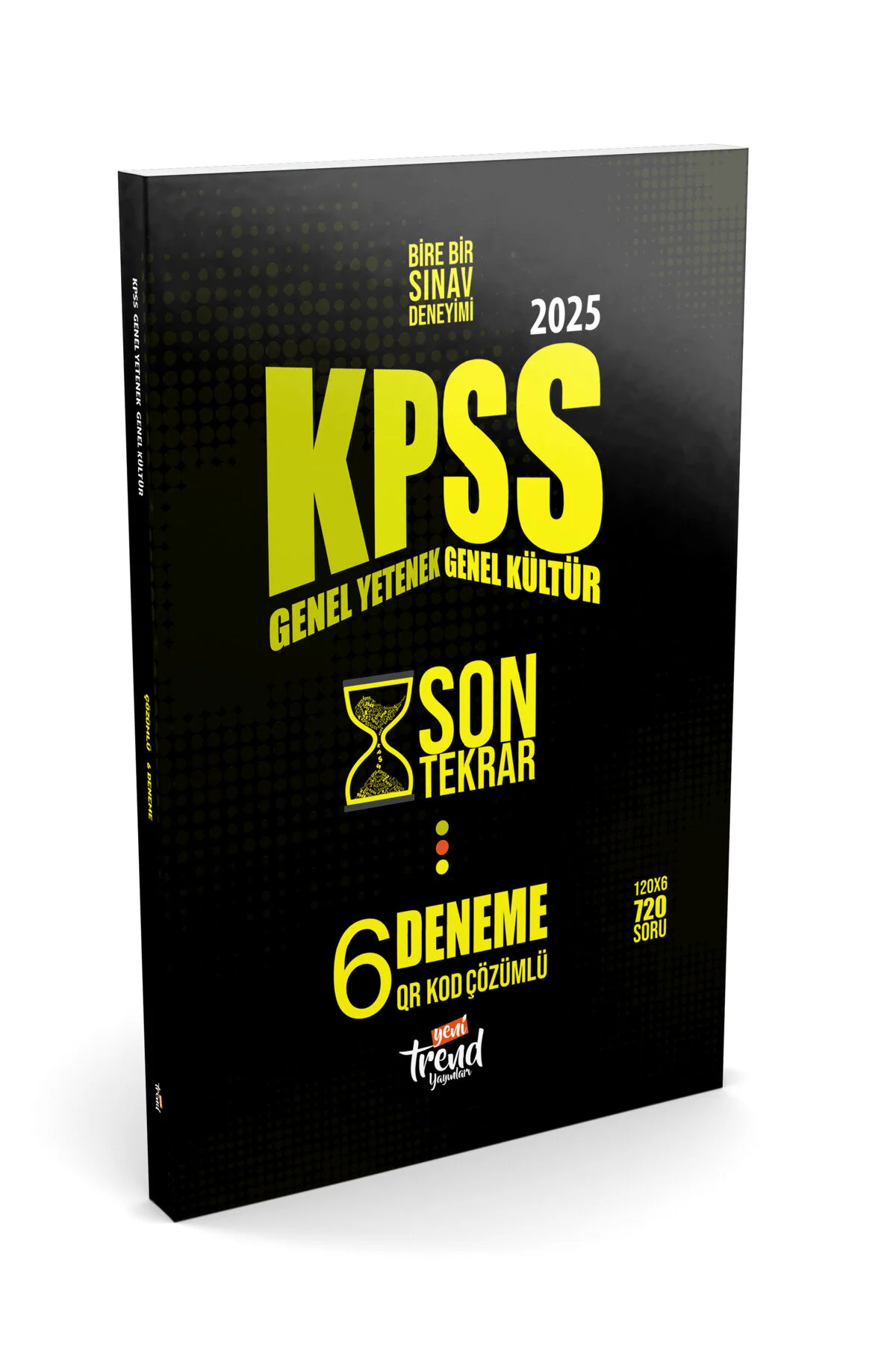 Yeni Trend Yayınları 2025 Kpss 6 Çözümlü Deneme" Ders Sınav Kitapları Fiyatı