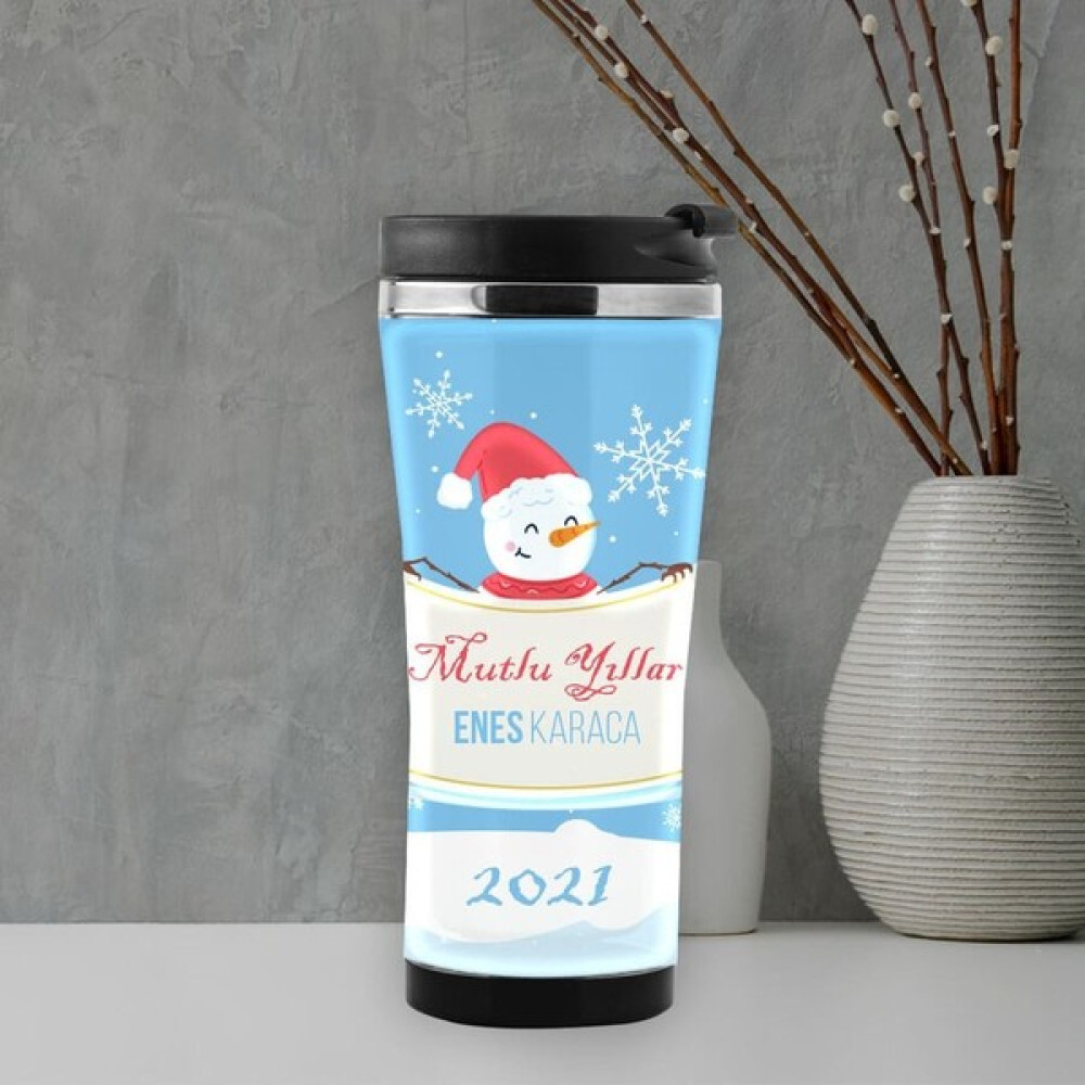 Yeni Yıl Hediyesi Kardan Adam Termos Mug Oto Boyaları Fiyatı