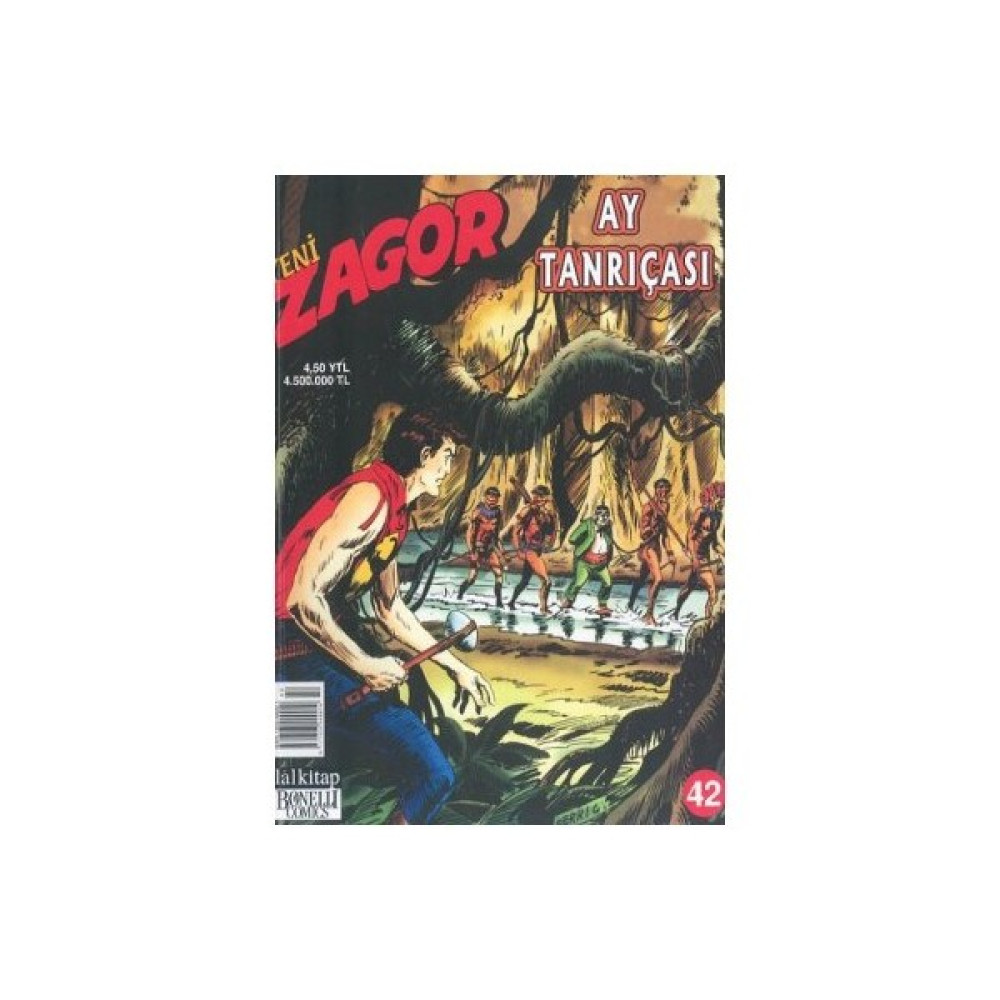 Yeni Zagor Sayı: 42 Ay Tanrıçası Çizgi Roman Fiyatı