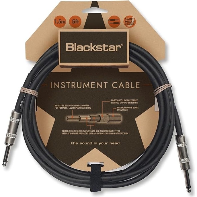 Yenibağ 6 M (20 Ft) Enstrüman Kablosu Düz 6,3 mm Jak Düz 6,3 mm Jak, Bas/elektro Gitar/elektroakustik/klavye/amplifikatör Için Klavye - Mouse Fiyatı