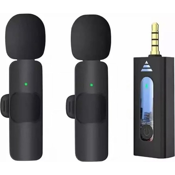 Yenibağ Kablosuz Mikrofon Wireless Ikili Yaka Mikrofonu 3.5mm Aux Girişli Sokak Müzisyenleri Amfi Hoparlör Bilgisayar Youtuber Tablet Uyumlu Tak Ça... Stüdyo Mikrofonu Fiyatı