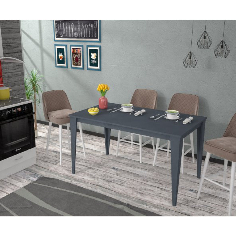 Yenice 130X70 Mutfak Masasi Antrasit Mutfak Dolabı / Mobilyası Fiyatı