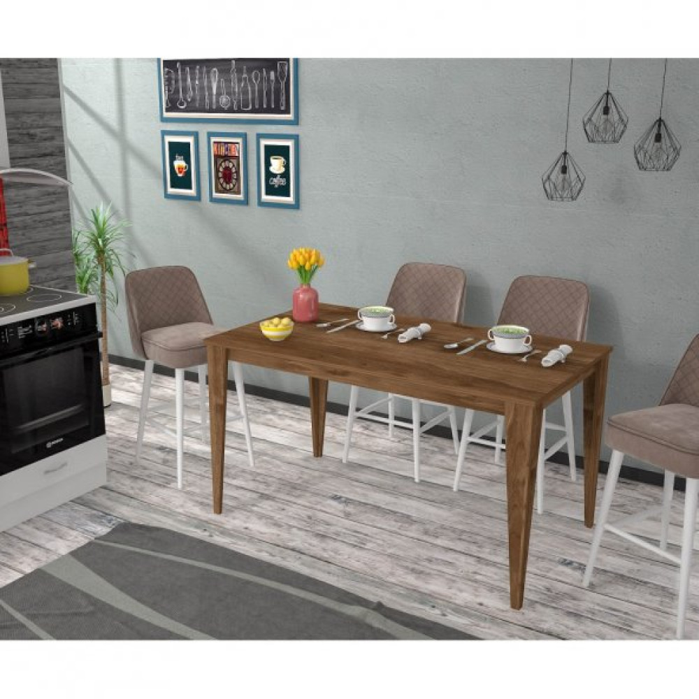 Yenice 130X70 Mutfak Masasi Istanbul Cevizi Mutfak Dolabı / Mobilyası Fiyatı