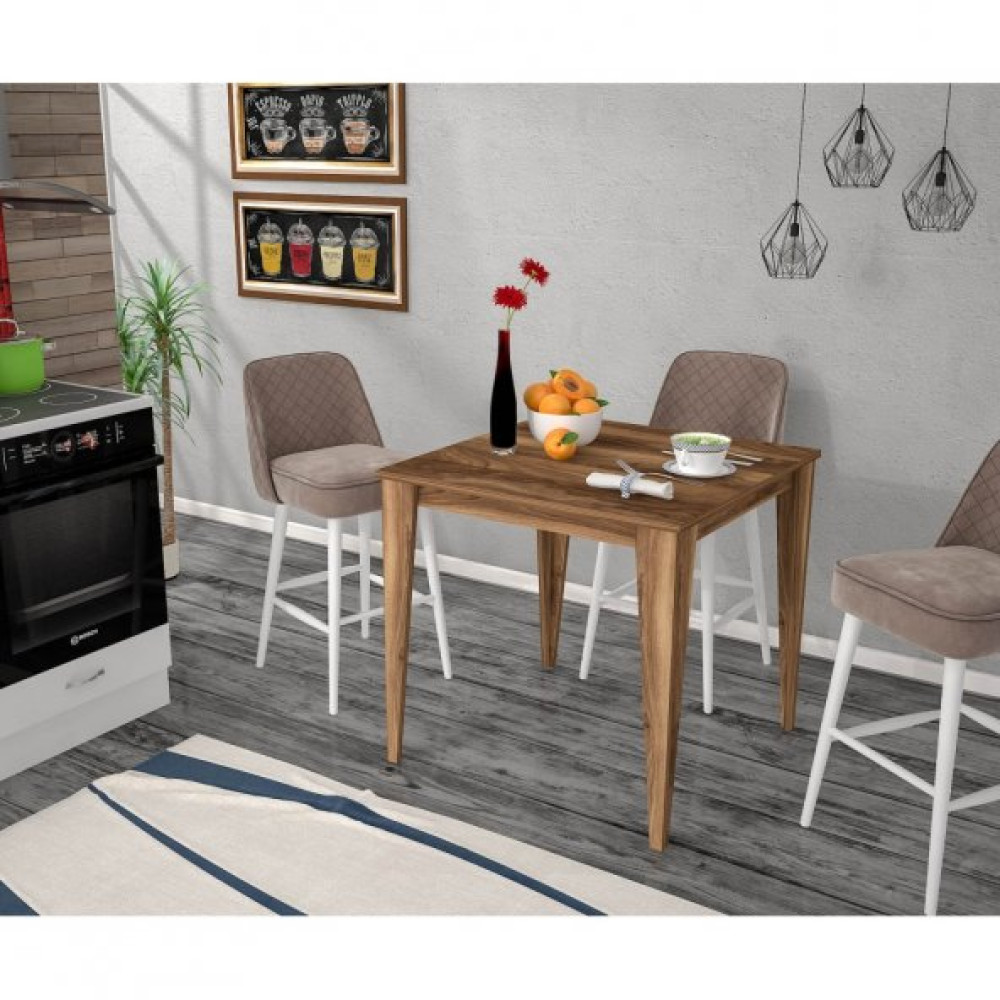 Yenice 70X70 Mutfak Masasi Tesbih Cevizi Mutfak Dolabı / Mobilyası Fiyatı