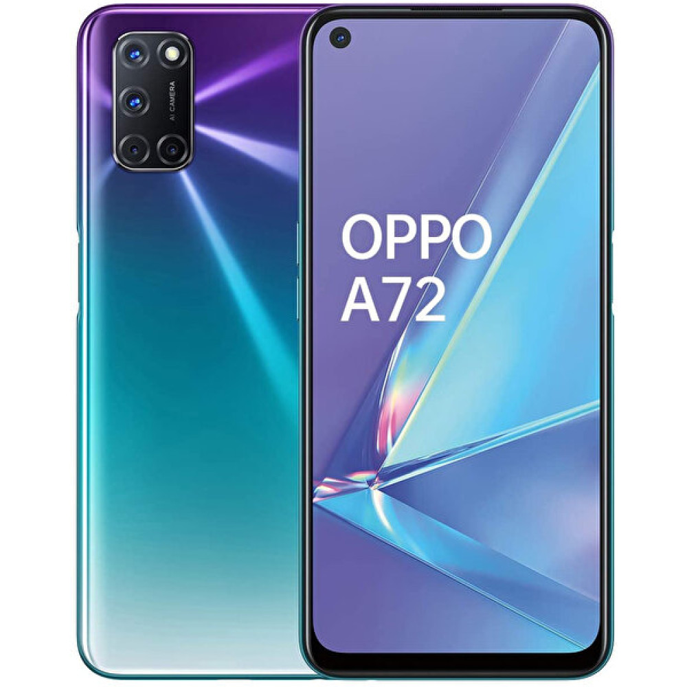 Yenilenmiş Oppo A72 128 GB Mor Cep Telefonu (1 Yıl Garantili) B Kalite Cep Telefonları Fiyatı