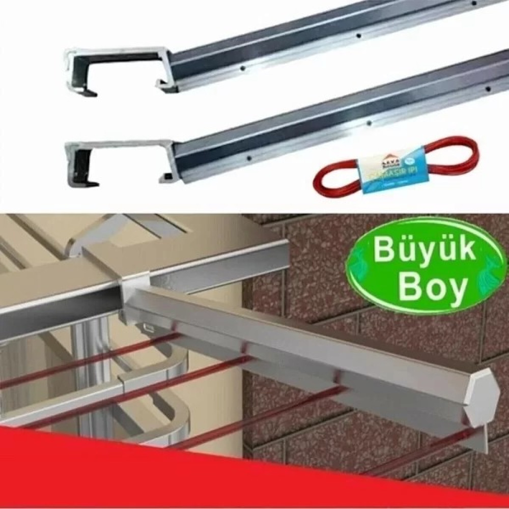 Yenimiyeni Kare Küpeşte Balkon Çamaşır Kurutma Askılığı Sepet Fiyatı