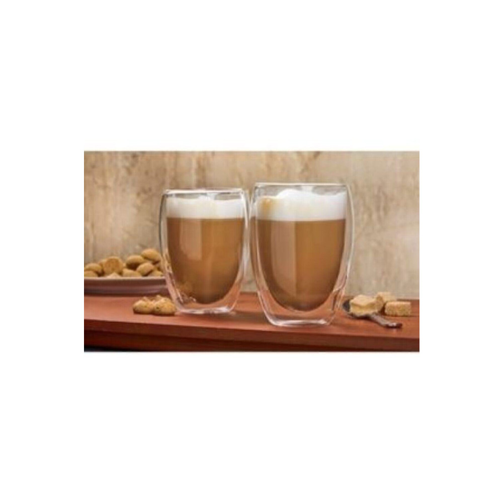 YeniTasarım Çift Cidarlı Bardak 300 ml 2 Adet Fincan / Bardak / Kahve Takımı Fiyatı