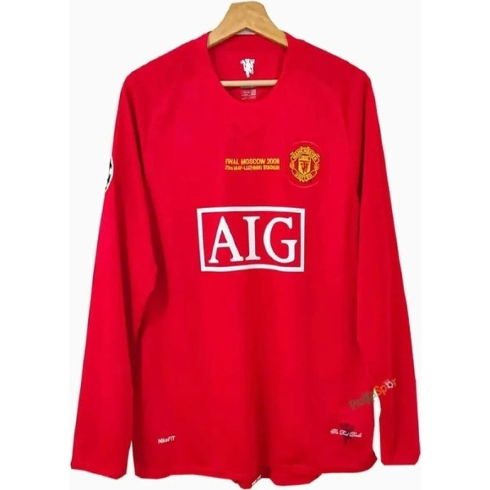 Yenteks Manchester United Ronaldo 2008 Şampiyonlar Ligi Retro Uzun Kollu Yetişkin Forması Futbol Malzemeleri Fiyatı