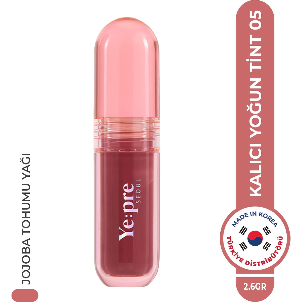 Ye:pre Kadife Dokulu ve Kalıcı Etkili Kore Dudak Tint - 05 MAUVE ROSE Diğer Fiyatı