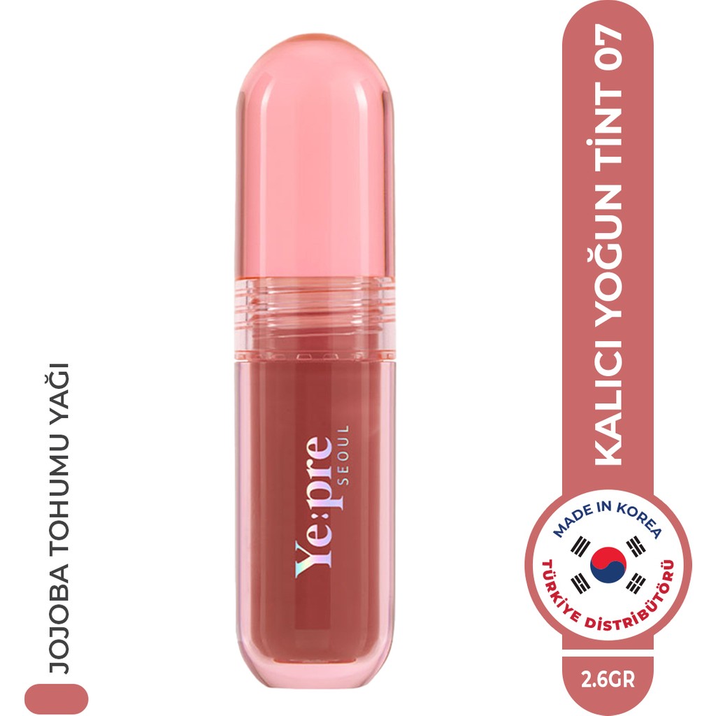 Ye:pre Kadife Dokulu ve Kalıcı Etkili Kore Dudak Tint - 07 NEUTRAL ORANGE Diğer Fiyatı