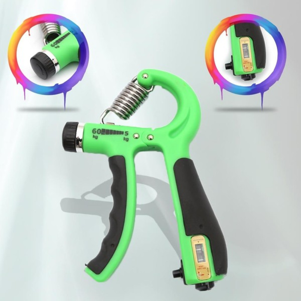 Yeşil 5-60 kg Ayarlanabilir El Yay Hand Trainer - Ayarlanabilir El Yayı El Yayı Kondisyon Aletleri Fiyatı