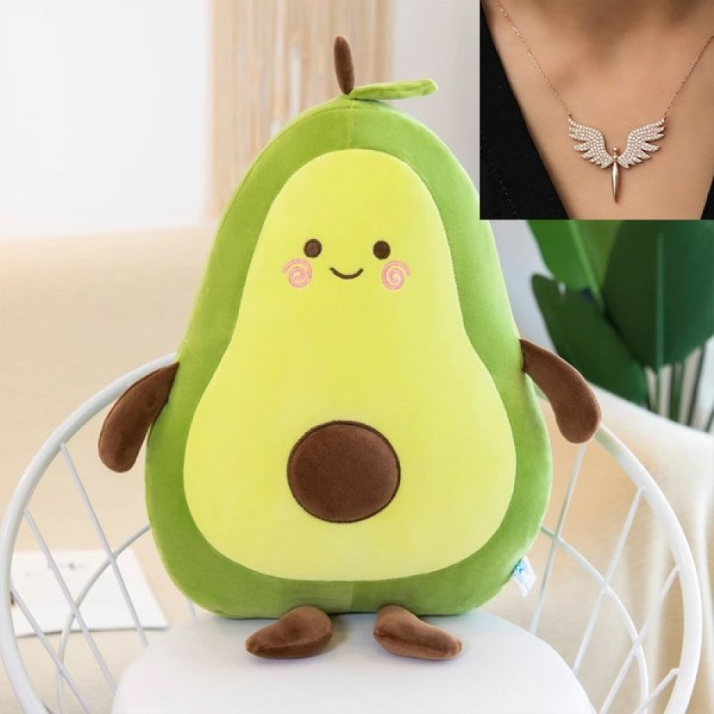 Yeşil Avokado Pelüş Oyuncak 50CM Kolye Hediyeli Peluş Oyuncaklar Fiyatı