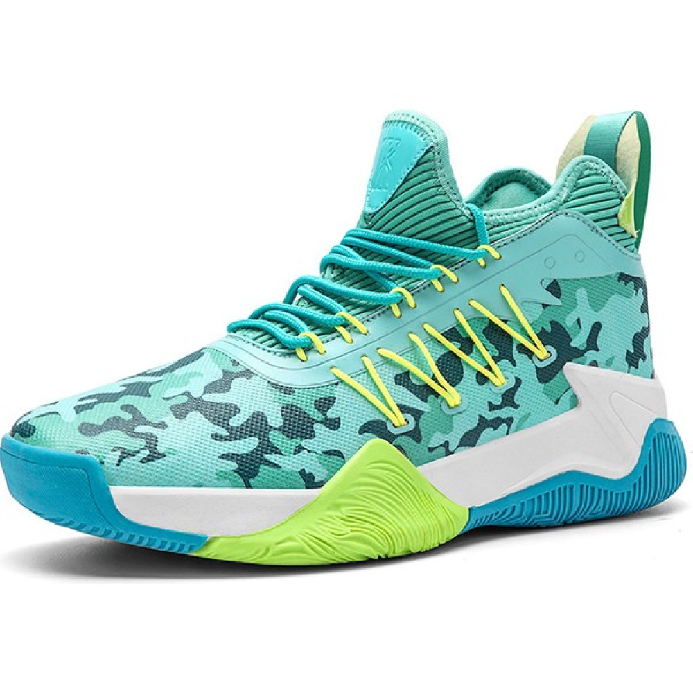 Yeşil Erkekler Basketbol Ayakkabıları Yüksek Top Sneakers Çocuk Spor Ayakkabı Eğitim Atletik Botlar Spor Ayakkabı Fiyatı