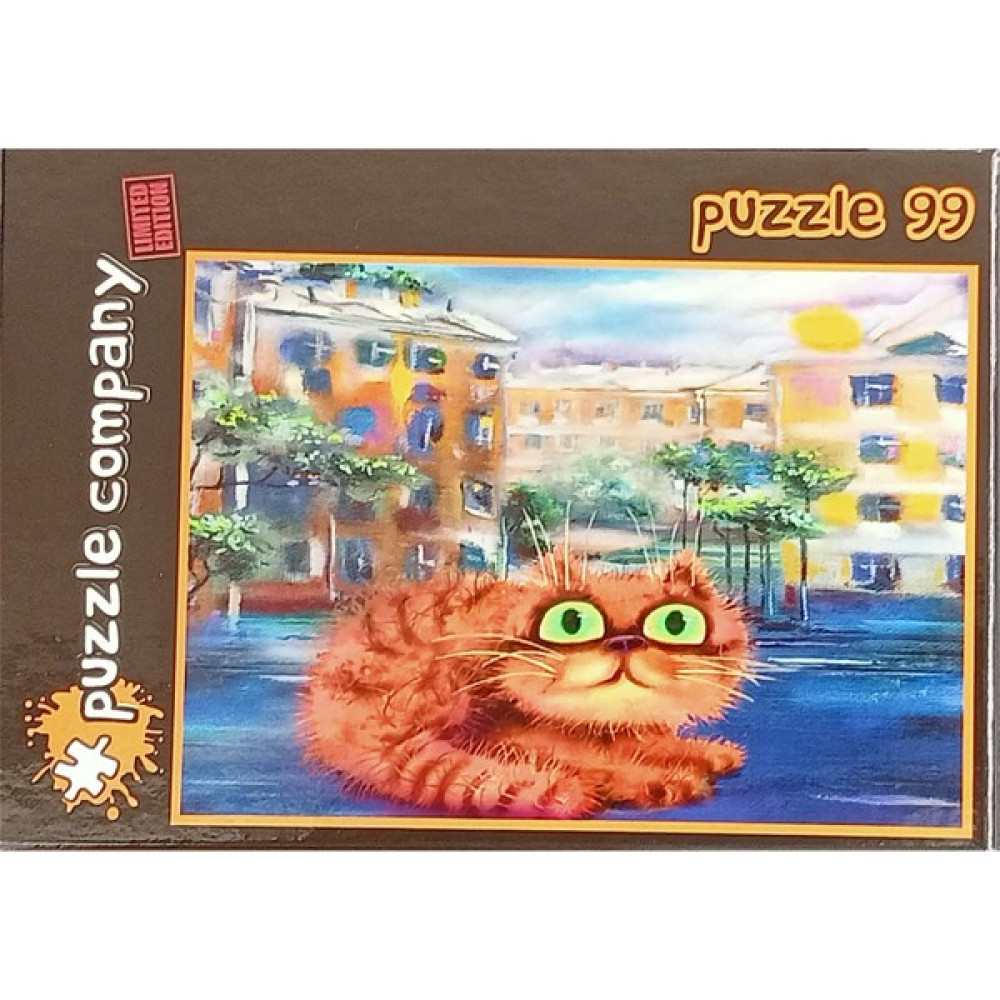 Yeşil Gözlü Turuncu Kedi 99 Parça Mini Puzzle Minyatür Puzzle Serisi Oto Boyaları Fiyatı