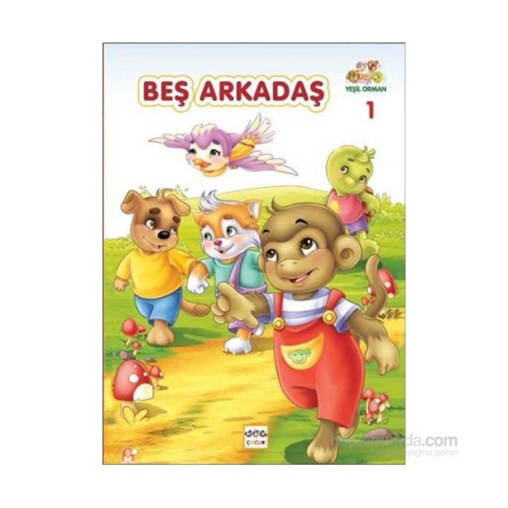 Yeşil Orman Dizisi 1 - Beş Arkadaş-Rita Ziyade Çocuk Masal Fiyatı