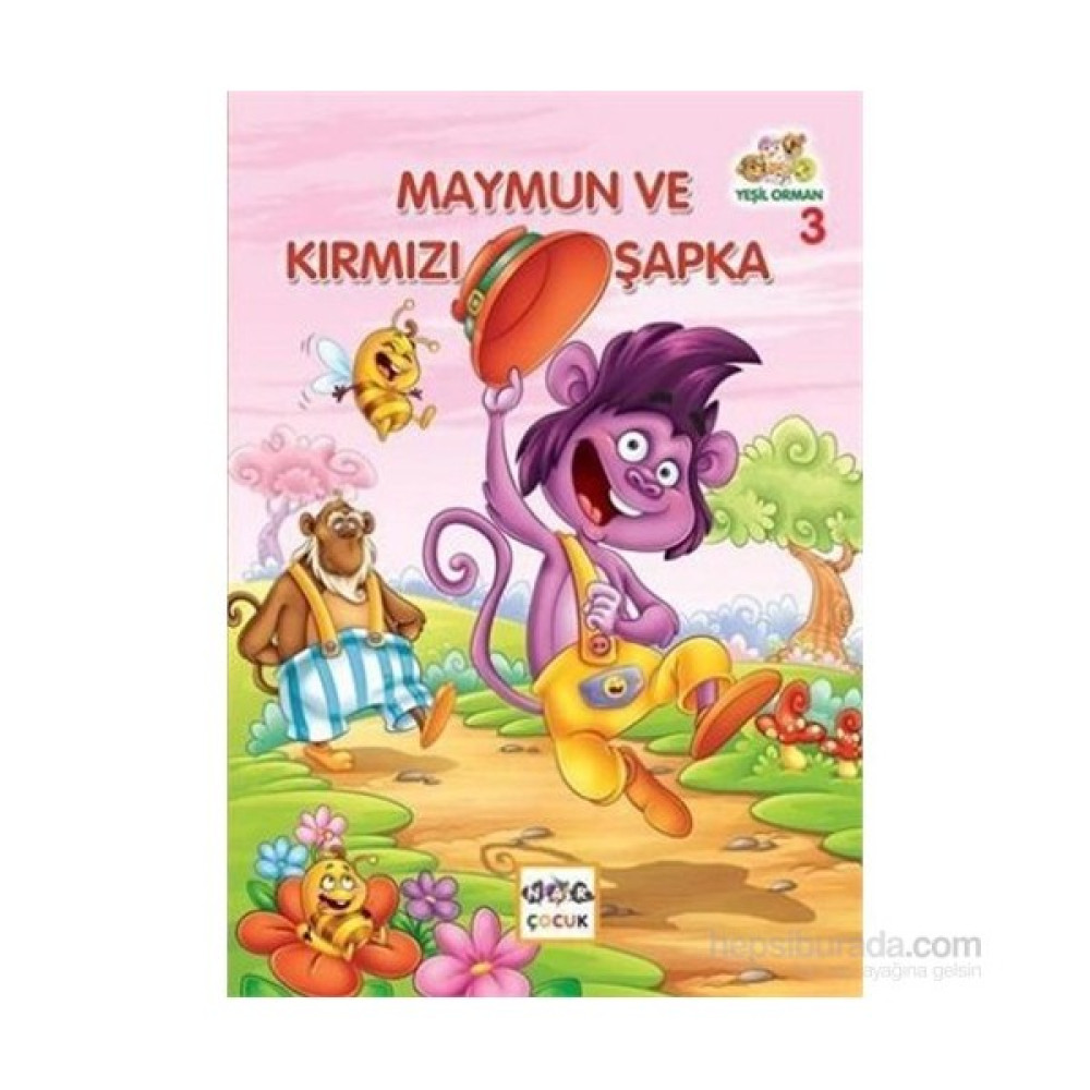 Yeşil Orman Dizisi 3 - Maymun Ve Kırmızı Şapka-Muhammed Kasımi Çocuk Masal Fiyatı