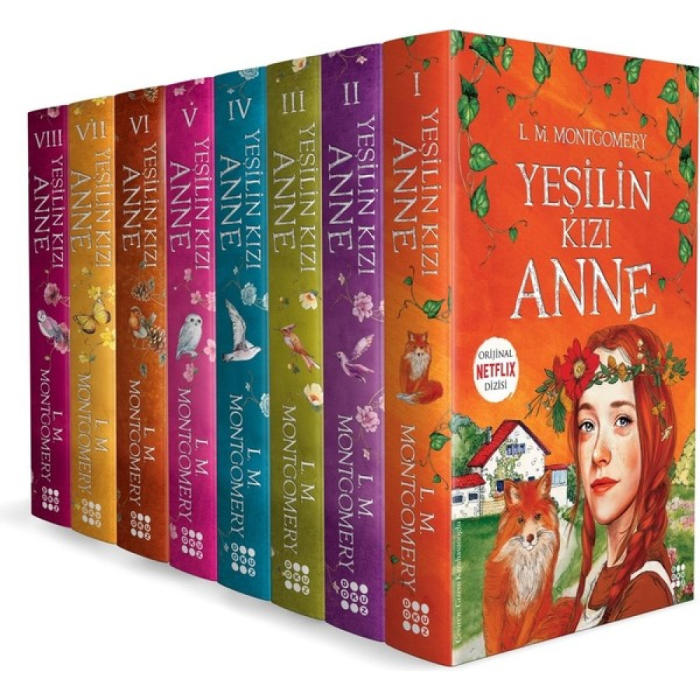 Yeşilin Kızı Anne Set 8 Kitap Takım - L. M. Montgomery Edebiyat Fiyatı