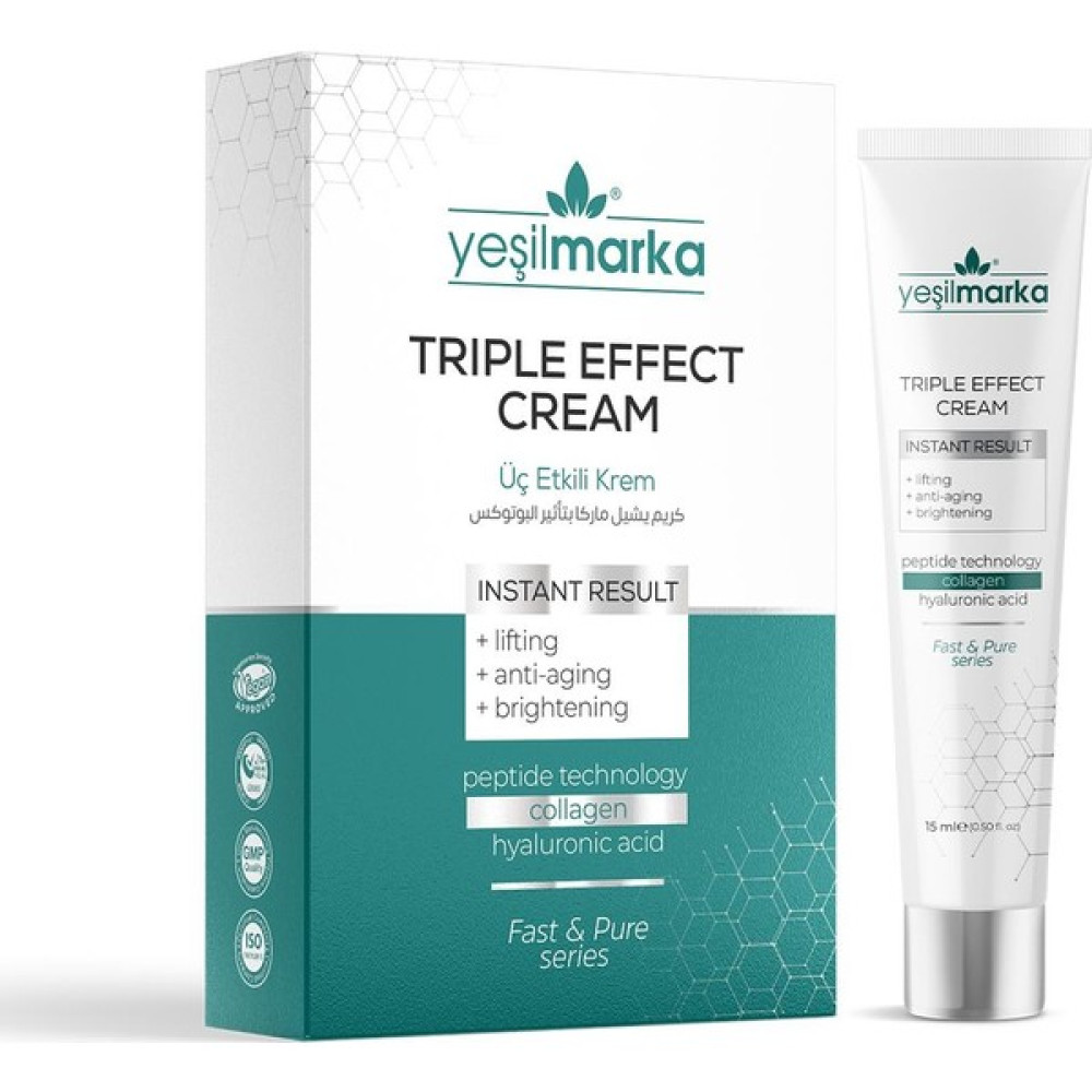 Yeşilmarka Botoks Etkili Krem 15 ml Nemlendiriciler Fiyatı