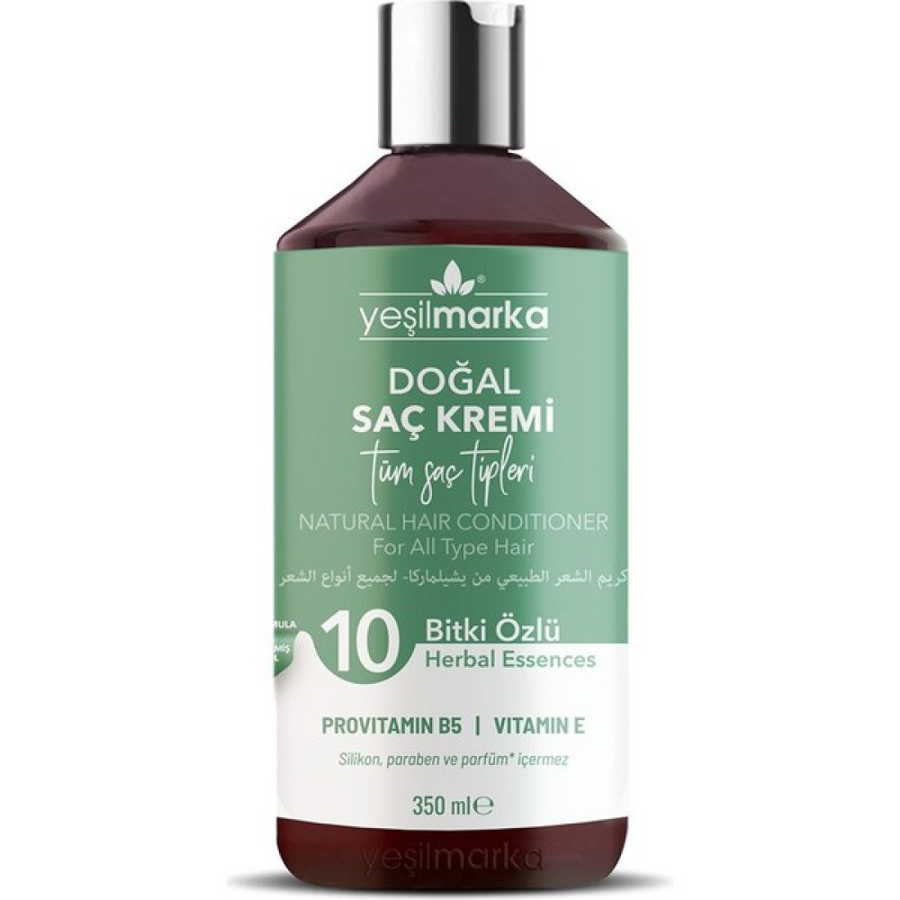 Yeşilmarka Doğal Tüm Saç Tipleri Için Saç Kremi 350 ml Şampuan ve Saç Kremi Fiyatı