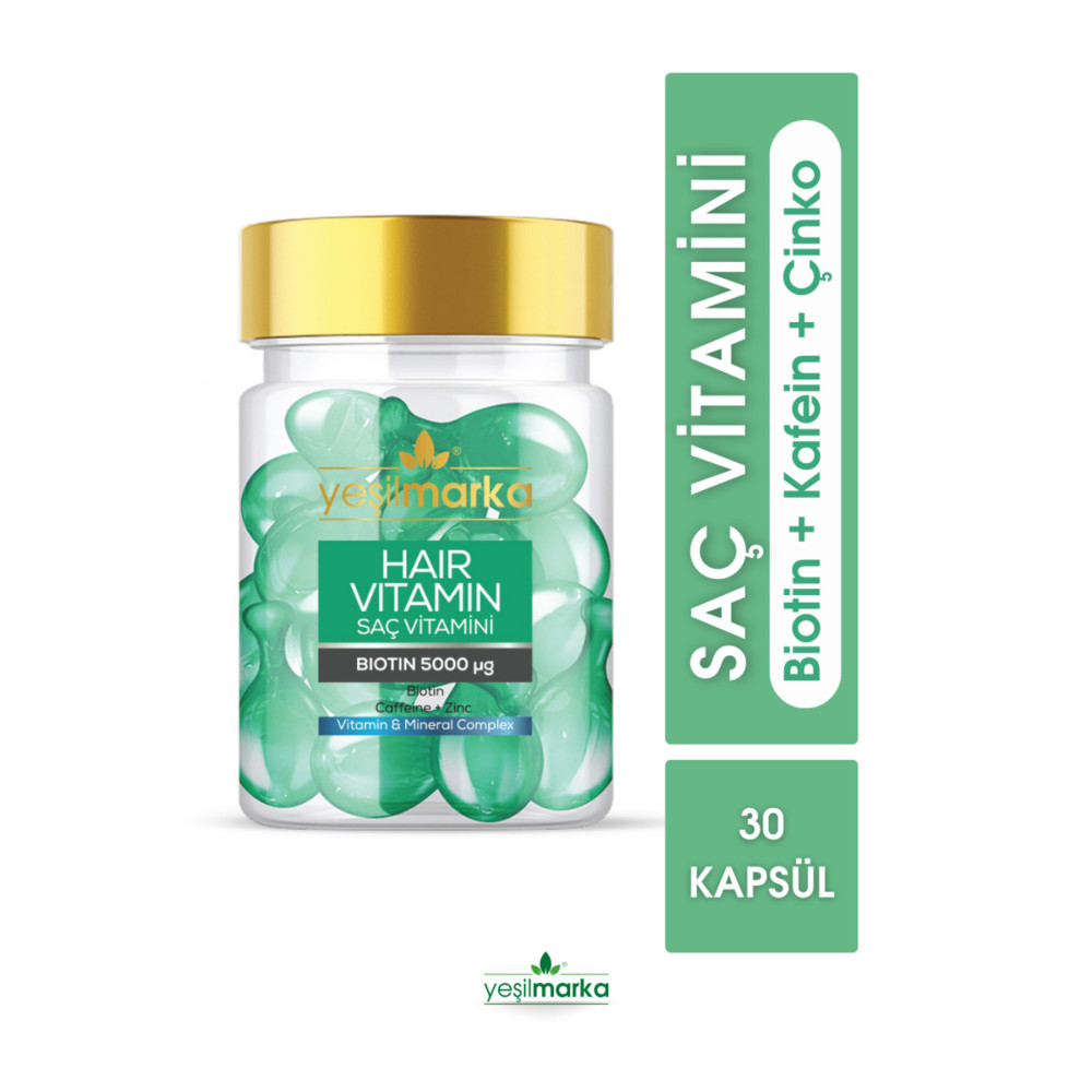 yeşilmarka Saç Vitamini - Biotin & Kafein Saç Bakım Maskeleri & Serumlar & Spreyler Fiyatı
