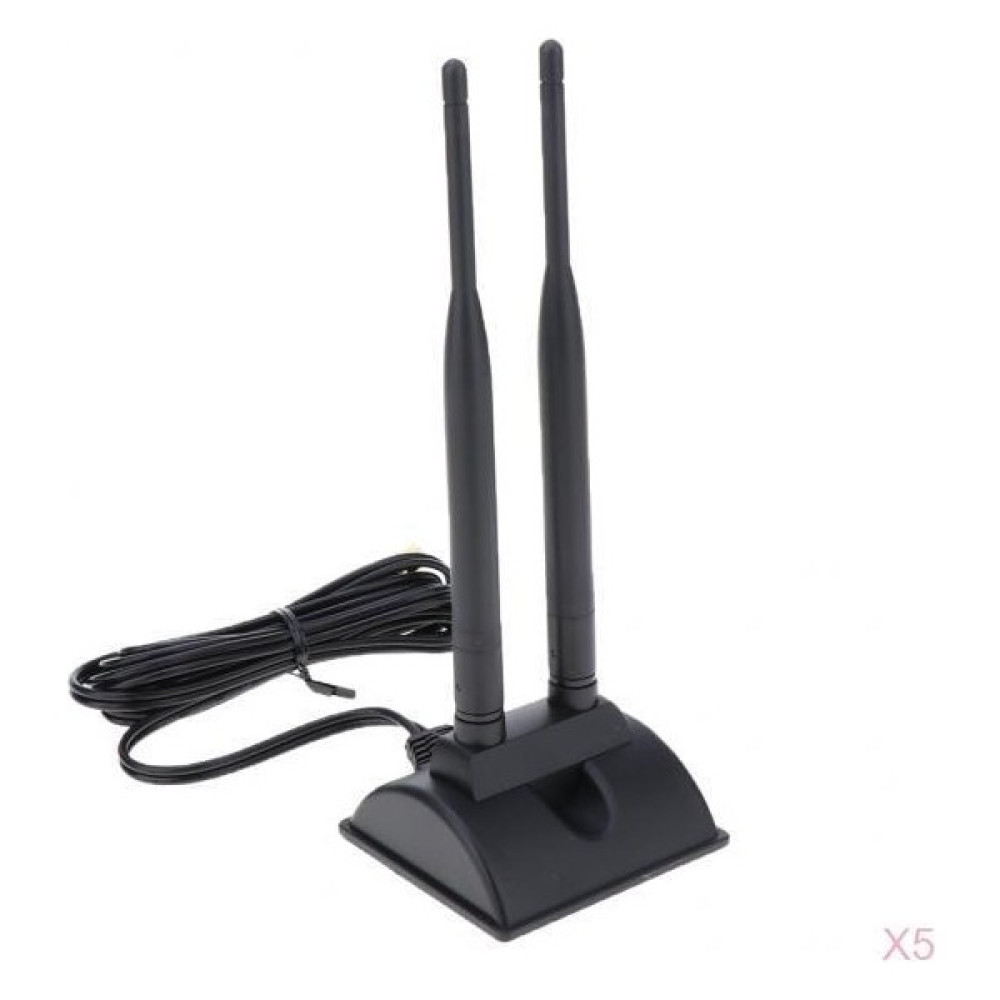 Yesper 5 5ghz Çift Bant Wifi Anten 6dbi Konektör Tabanı Paketi (Yurt Dışından) Network Aksesuarları Fiyatı