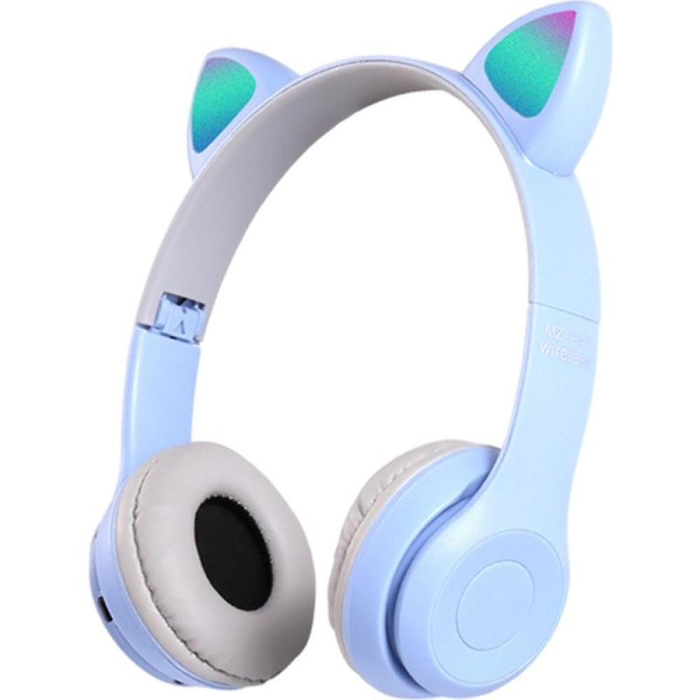 Yesper Kedi Kulakları Kablosuz Kulaklık Stereo Cep Telefonları Için Sevimli Bilgisayar Ses Mavi B (Yurt Dışından) - Açık Mavi Kulak Üstü Kulaklık Fiyatı