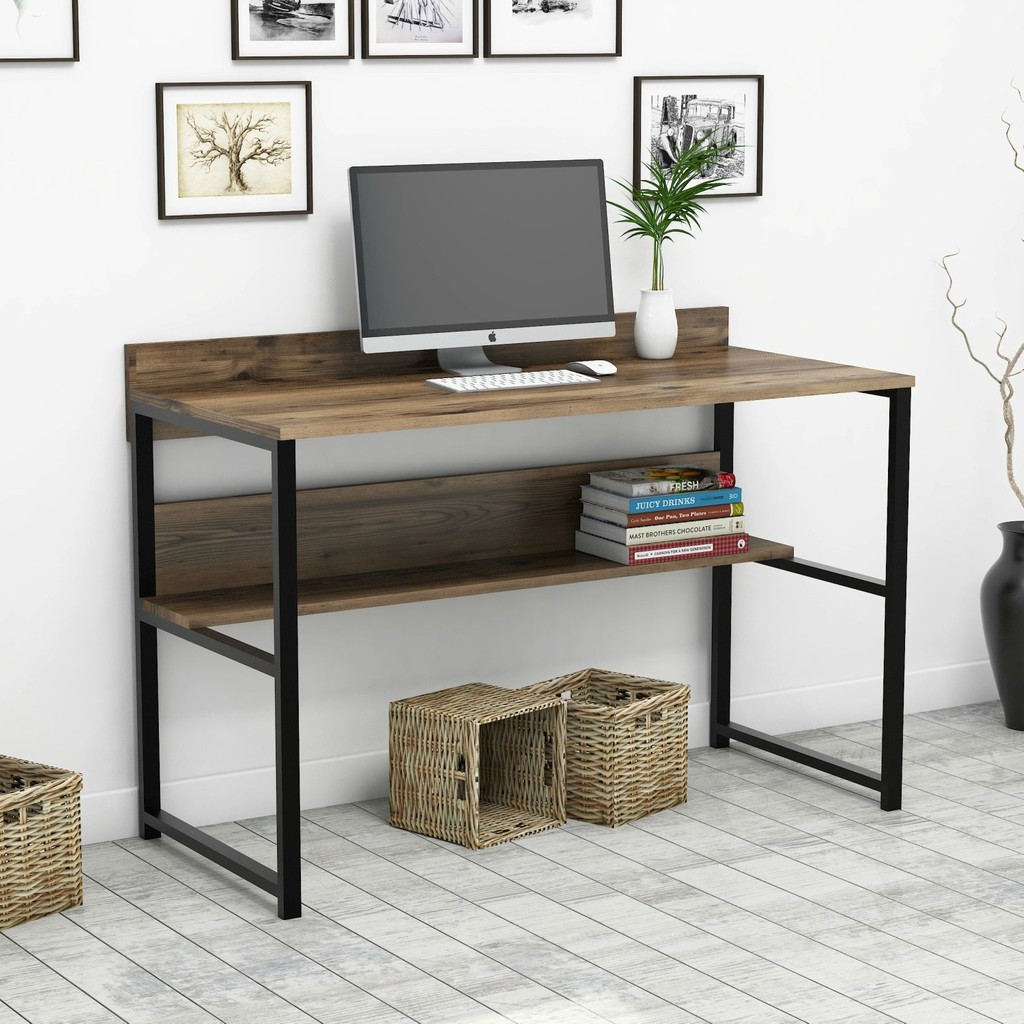 Yesst Momento 1201 Metal Çalışma Masası Lidya - Y: 75 cm D: 54 cm G: 120 cm - Beyaz Çalışma Masası Fiyatı