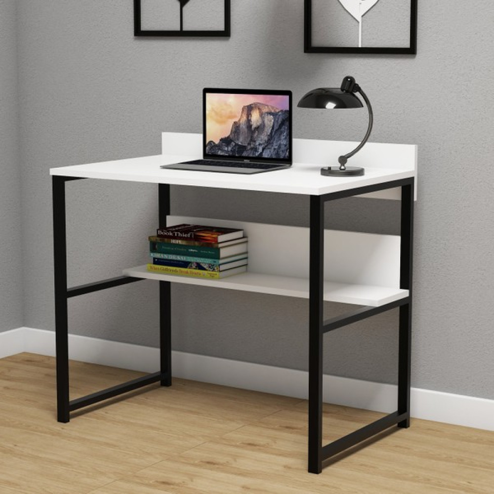Yesst Momento 90 cm Çalışma Masası - Y: 75 cm D: 55 cm G: 90 cm - Beyaz Çalışma Masası Fiyatı