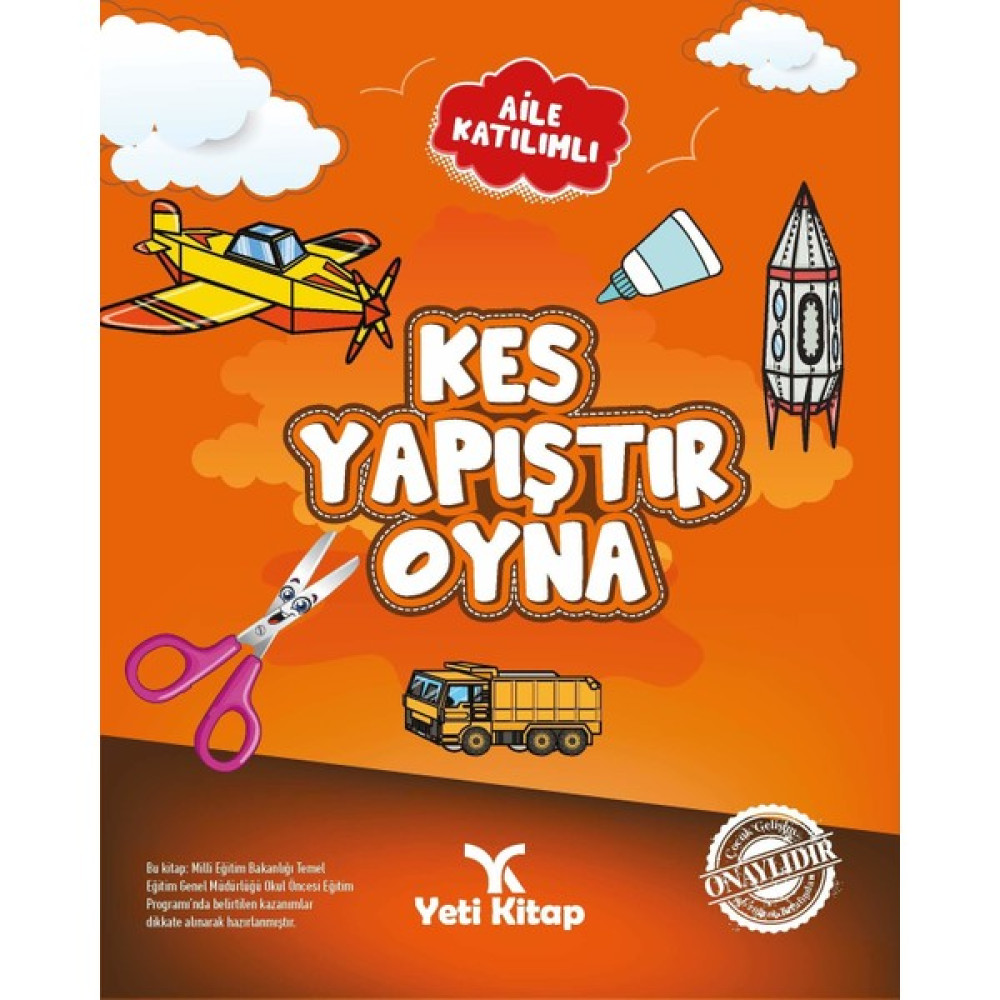 Yeti Kitap Kes Yapıştır Oyna Kitabı 1 Zihinsel Gelişim Kitapları Fiyatı