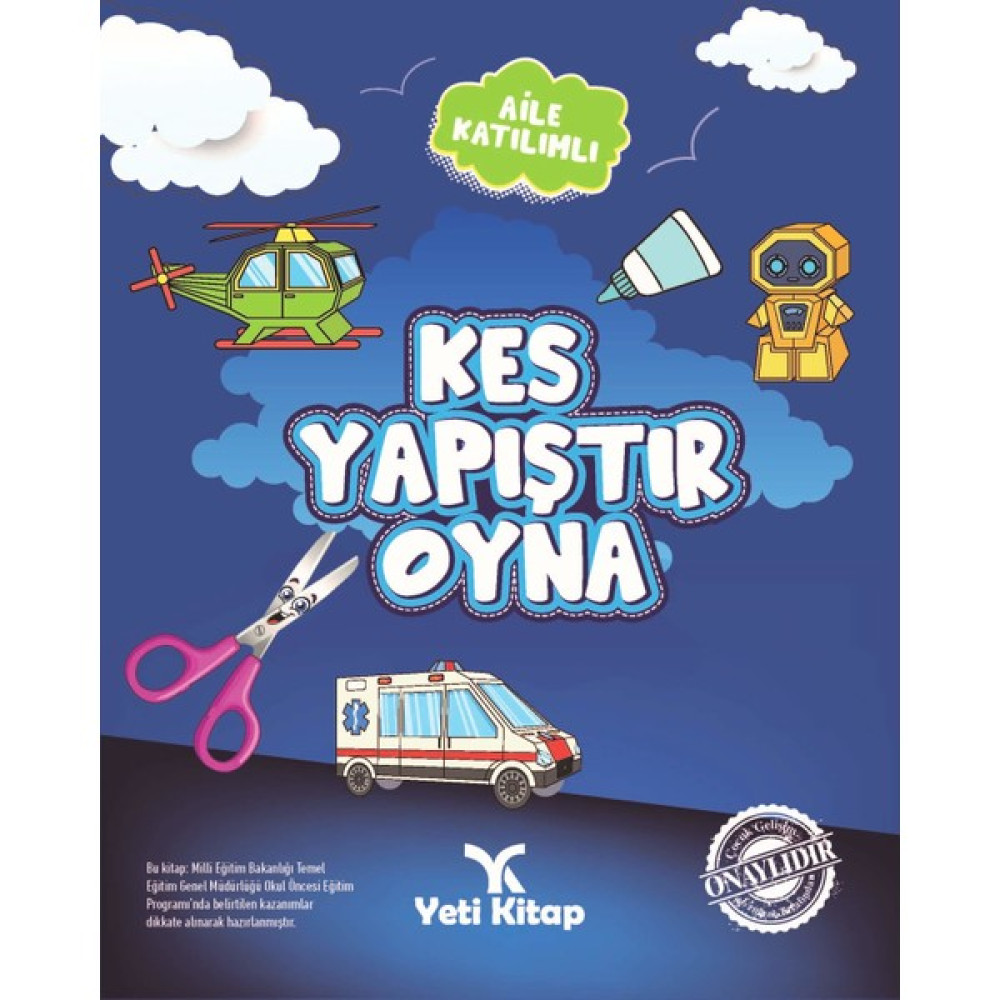 Yeti Kitap Kes Yapıştır Oyna Kitabı 2 Zihinsel Gelişim Kitapları Fiyatı