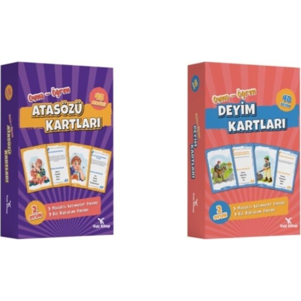 Yeti Kitap Tabu Oyunlu Atasözleri ve Deyimler Seti (Ciltli) Atasözleri ve Deyimler Sözlükleri Fiyatı