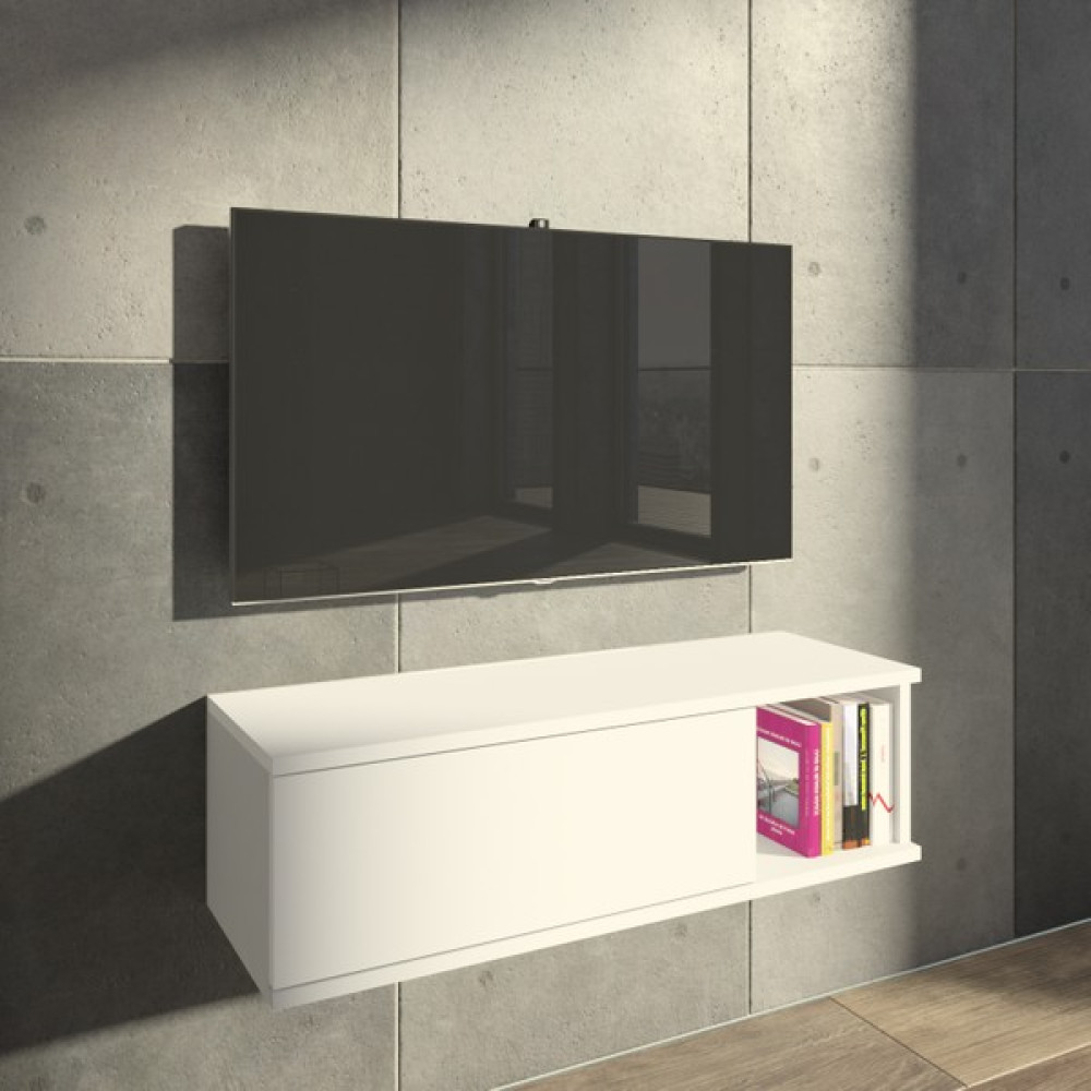 Yeti Mobilya Mood 90 Tv Ünitesi - Beyaz Tv Ünitesi / Sehpası Fiyatı