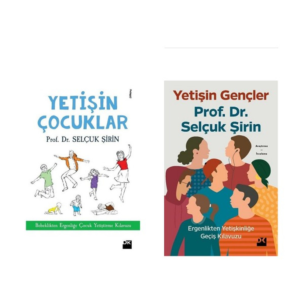 Yetişin Çocuklar - Yetişin Gençler 2 Kitap Takım - Prof.Dr.Selçuk Şirin Çocuk Bakımı Kitapları Fiyatı