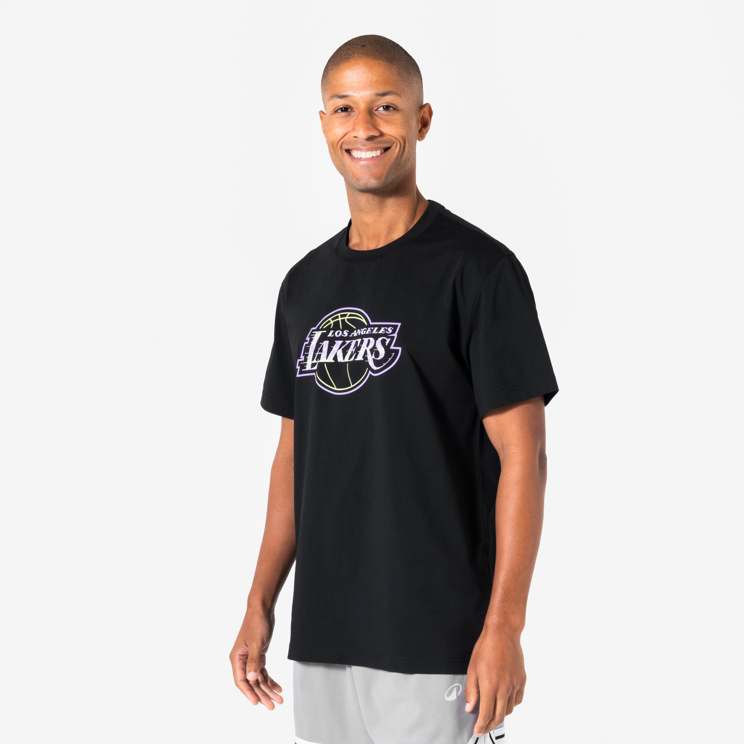 Yetişkin Pembe Spor Tişörtü NBA Miami Heat TS 900 - Basketbol Giyim & İç Giyim Fiyatı