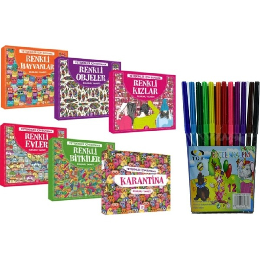 Yetişkinler İçin Boyama Mandala 6 Kitap Sanat Mimari Kitapları Fiyatı