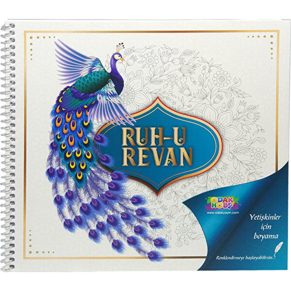 Yetişkinler İçin Ruh-u Revan Mandala Boyama Kitabı Aktivite & Eğitici Kitaplar Fiyatı