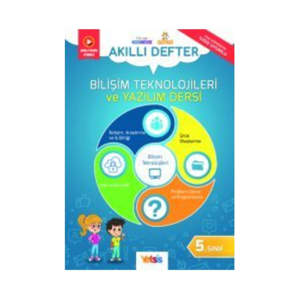 Yetsis Yayınları Yetsis Akıllı Defter Bilişim Teknolojileri Ve Yazılım Dersi Bilgisayar Kitapları Fiyatı