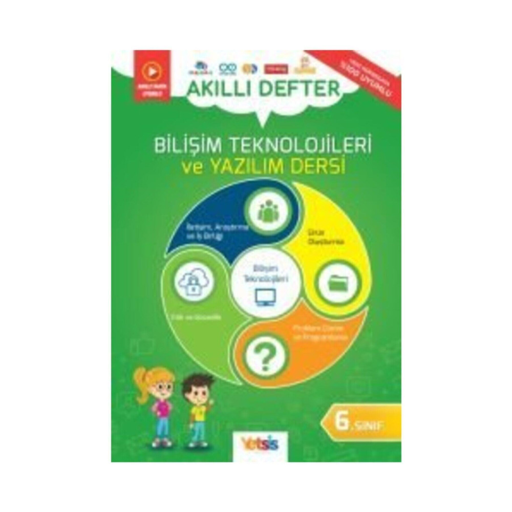 Yetsis Yayınları Yetsis Bilişim Teknolojileri Ve Yazılım Dersi Akıllı Defter Bilgisayar Kitapları Fiyatı