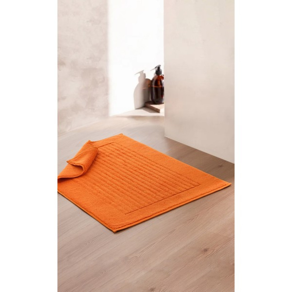 Yg Home Pamuk 50X70CM Ayak Havlusu Banyo Paspası - Poppy - Turuncu - 50 x 70 cm Ayak Havlusu Fiyatı