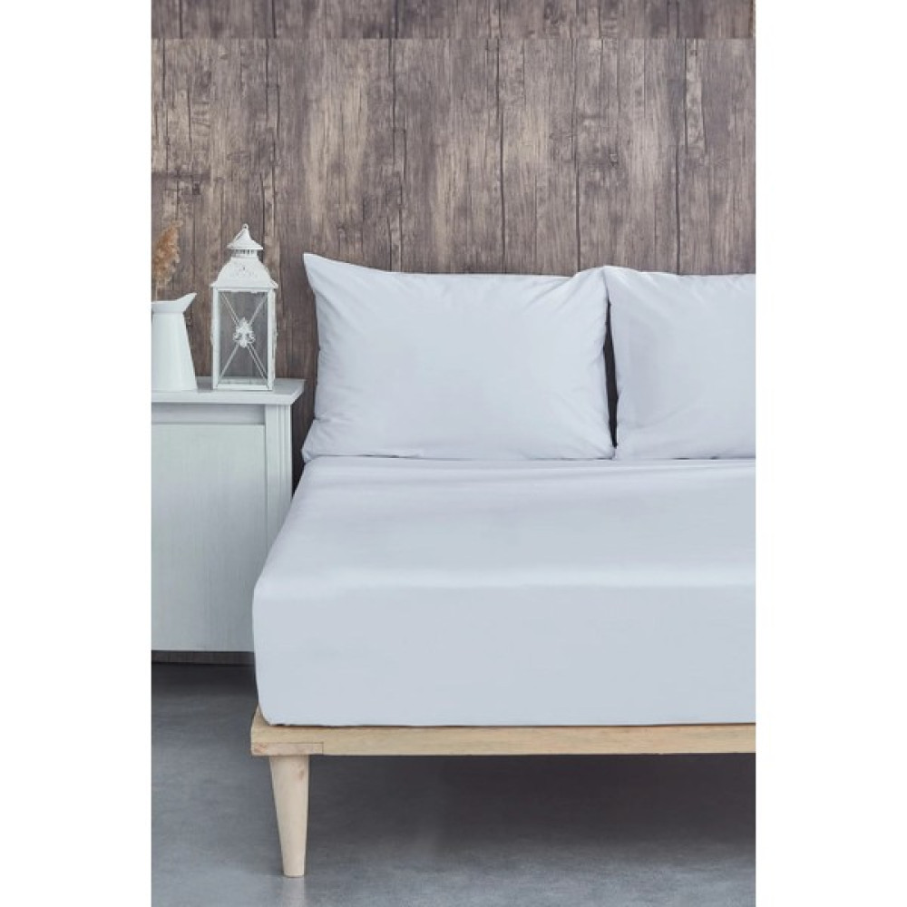 Yg Home Pamuk Tek Kişilik Lastikli Penye Çarşaf Basic 100*200+30 - 100 x 200 - Beyaz Çarşaf Fiyatı