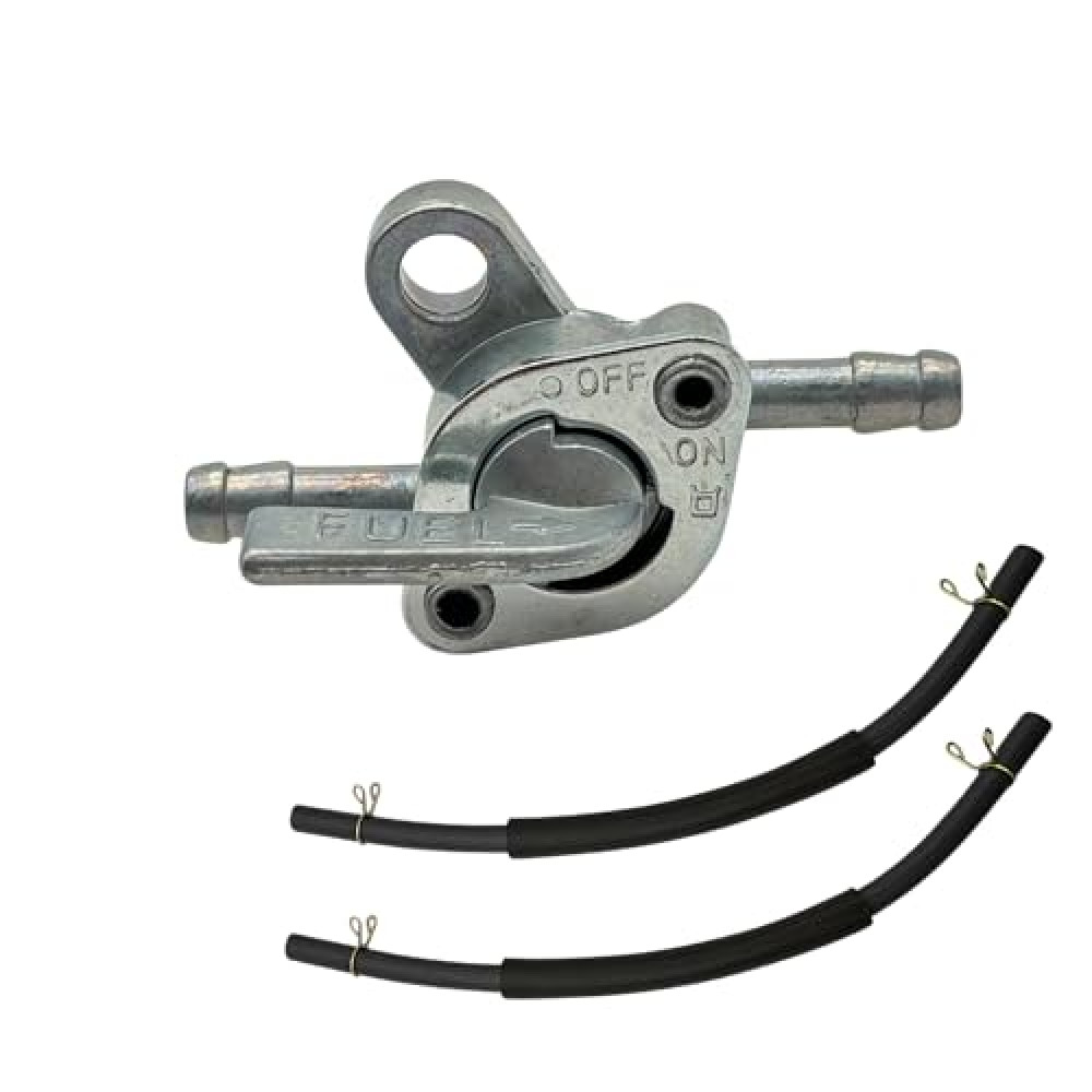 YGQ Inline Gas Fuel Petcock Shut Off Valve 4.8mm 3/16 for Baja Nini ATV Dirt Super Pocket Mini Bike Go Kart Motorcycle Tao Tao 50 70cc 110cc 125cc Generators