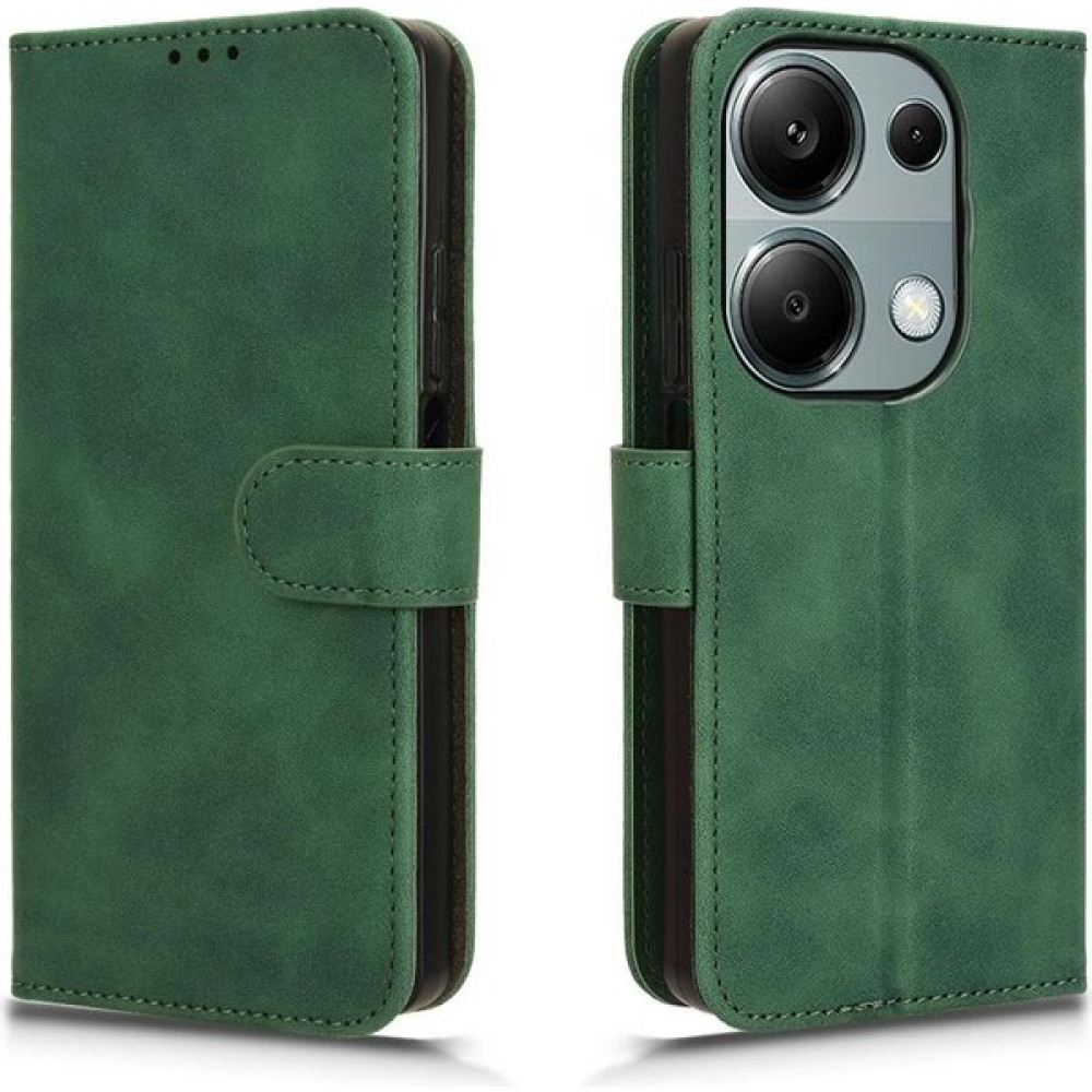 YH Market Xiaomi Redmi Için Kılıf NOTE13 Pro 4g Kart Tutucu ile Ekleme (Yurt Dışından) - Yeşil - Redmi Note 13 Pro Cep Telefonu Kılıfı Fiyatı
