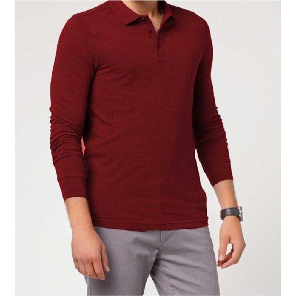 YHE Store Polo Yaka Uzun Kollu Tişört Pamuklu Uzun Kol Polo Yakalı Tshirt Erkek T-shirt Fiyatı