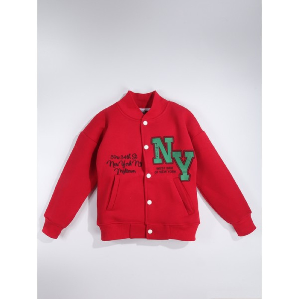 Yhh Kids Kırmızı Unisex Çocuk Kolej Ceketi Ny | 9-12 Yaş10 Erkek Çocuk Mont Fiyatı