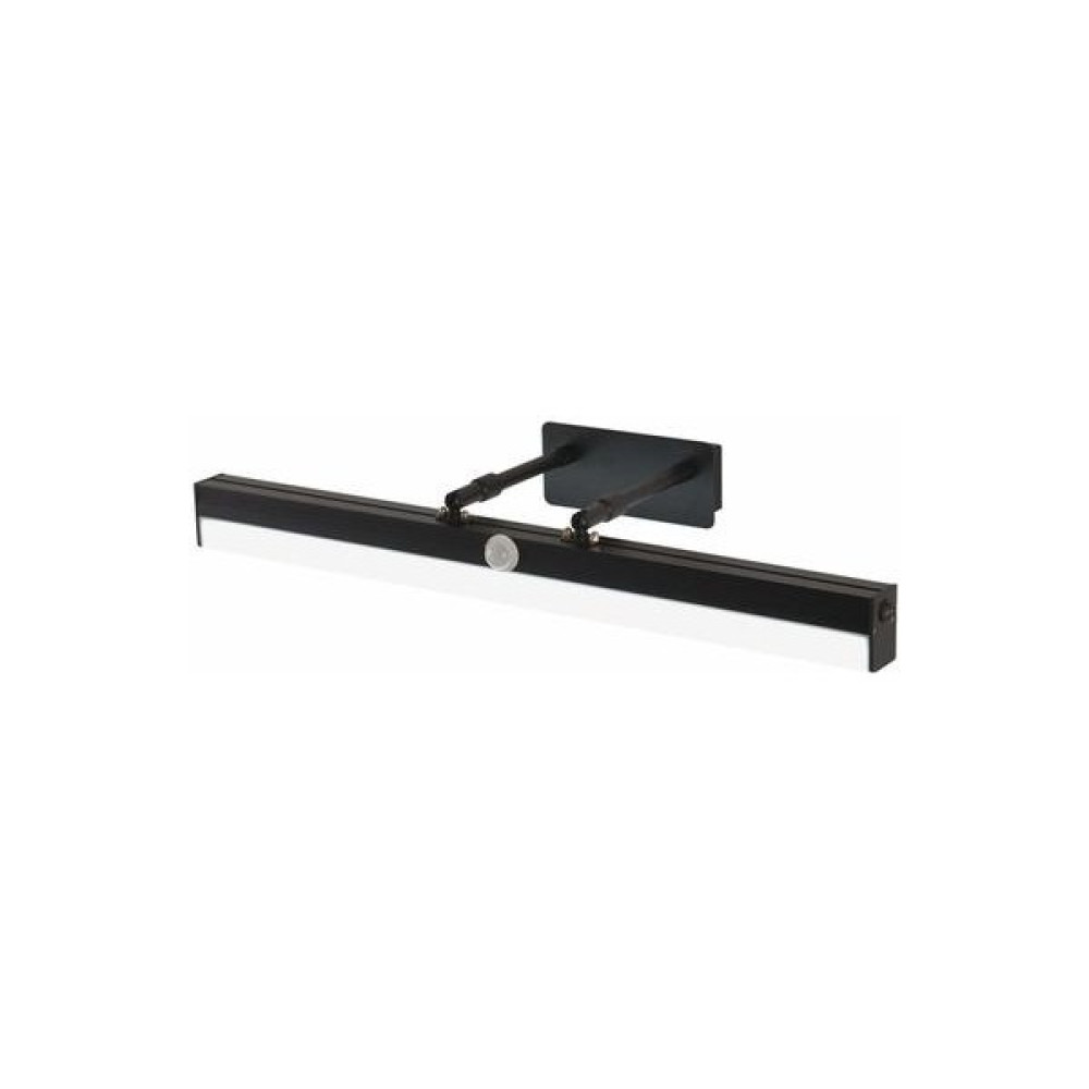 YHome 60CM LED Banyo Aynası, Hareket Dedektörü Duvarı Monte Banyo Vanity Ayna Işıkları, 12W 4000K Makyaj Işığı 240 Ayarlanabilir ve Döner, Giyinme ... Aplikler Fiyatı