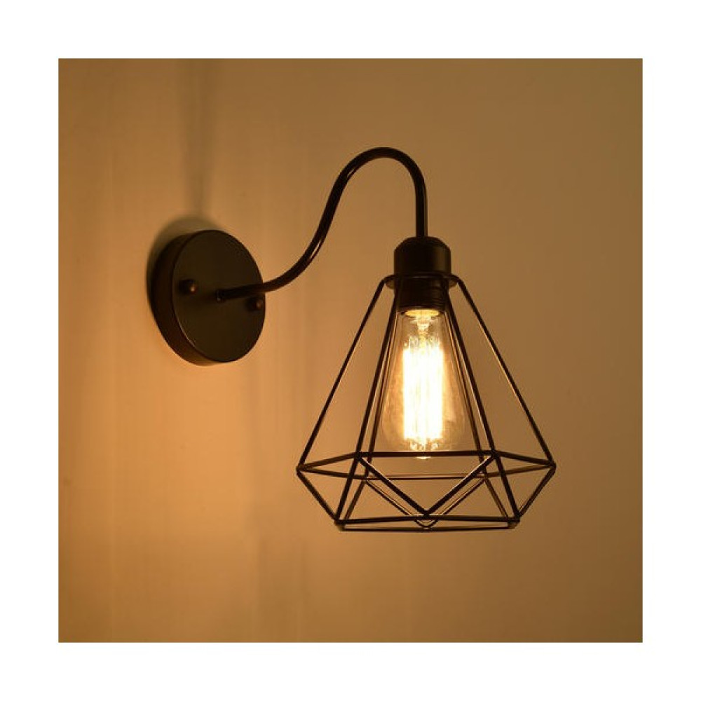 YHome LED Duvar Işığı Retro Retro Çatı Katı Endüstriyel Duvar Lambası Siyah E27 Vintage Aplikler Duvar Lambası Endüstriyel Aydınlatma Fikstürü Kapa... Aplikler Fiyatı