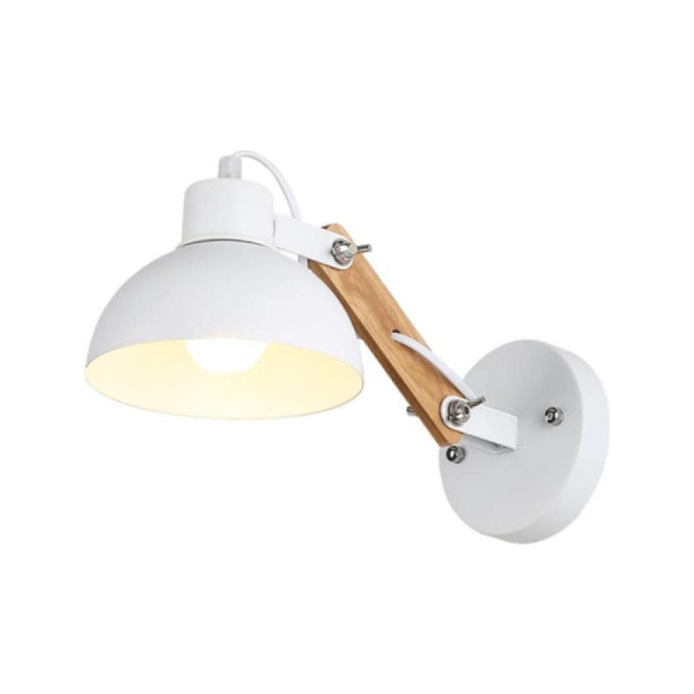 YHome LED Duvar Lambası Başucu Başucu Dekorasyon Yatak Odası Başucu Lambası Retro Ferforje Lambası Geri Çekilebilir Ahşap Duvar Lambası (Yurt Dışın... Aplikler Fiyatı