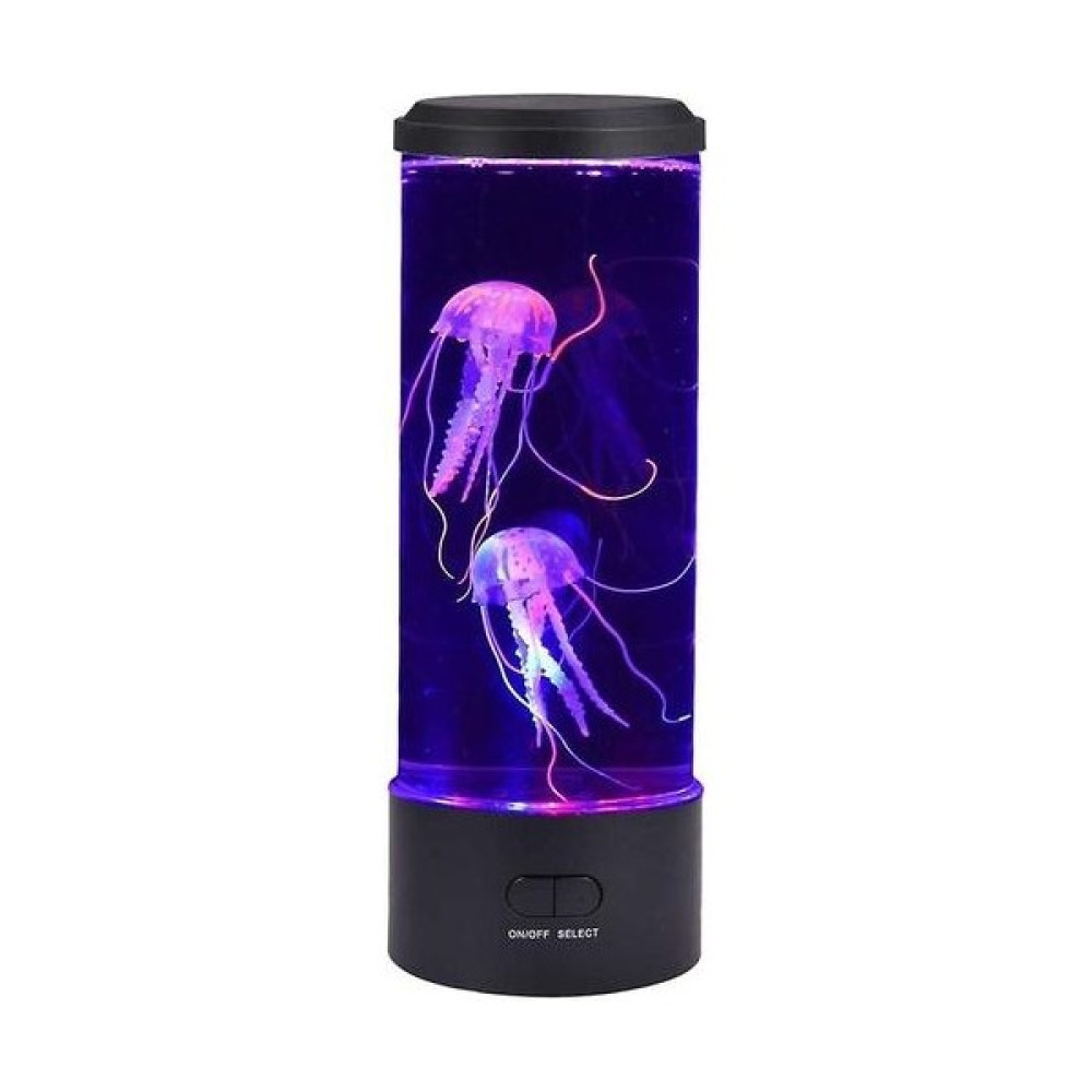 YHome LED Jellyfish Lava Lamp Multi-Color, Night Light USB Charging, Round (Yurt Dışından) - Siyah Masa Lambası Fiyatı