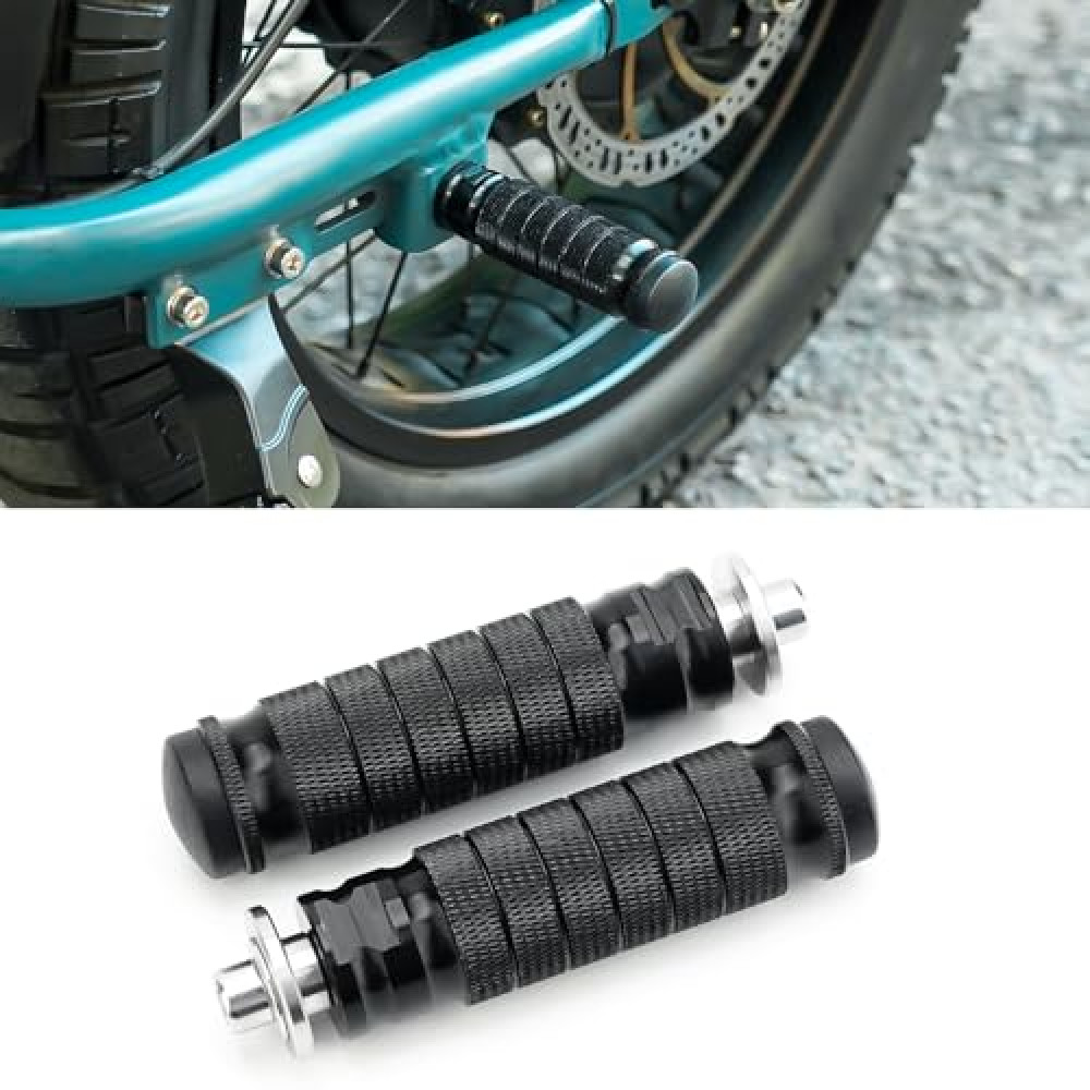 YIBEICO Foot Pegs for Super 73 S1/S2/ZX/RX/S Adventure Series, Passenger Non-Slip Passenger Footrest Pegs, Rearsets Foot Rest Pegs Pedals, Accessories for Super 73